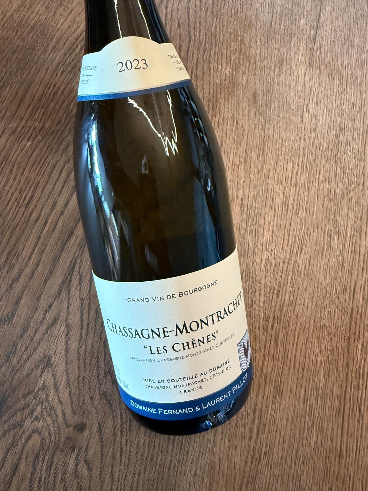 FERNAND ET LAURENT PILLOT CHASSAGNE MONTRACHET LE CHENE AOC BLANC 2023